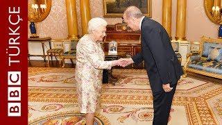 Cumhurbaşkanı Erdoğan İngiltere Kraliçesi 2. Elizabethi ziyaret etti