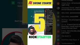 Kickstarter AI Drone Programming Course Launch 