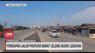 Persiapan Jalur Pantura Barat Jelang Mudik Lebaran