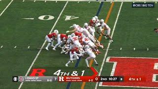 Rutgers fumblerooski trick play vs Ohio State