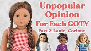 An Unpopular Opinion About Each American Girl Girl Of The Year Doll- Part 2