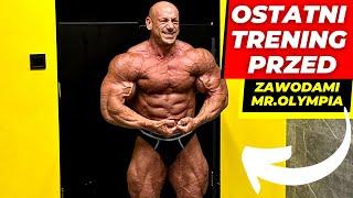 Ostatni trening przed Mr. Olympia