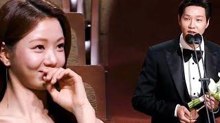 Ji Hyun Woo & Lee Se Hee Sweet Moments KBS Drama Awards 2021