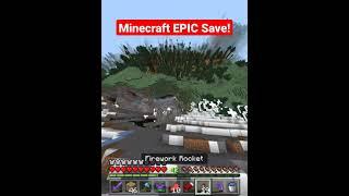 Minecraft Epic Dog  Save  #scorpionop #minecraft #shorts #short