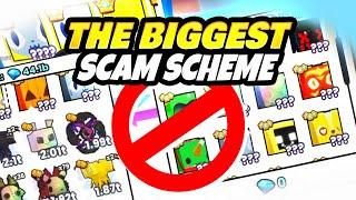 Can the BIGGEST SCAM scheme in Pet Sim 99 be stopped?️