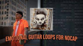 How To Make EMOTIONAL GUITAR Loops For NoCap Without A Real Guitar  FL Studio 20 Tutorial