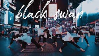 KPOP IN PUBLIC NYC BTS 방탄소년단 - BLACK SWAN Dance Cover by CLEAR