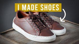 DIY Leather Sneakers with lining - SneakerKit