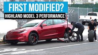 First Modified 2024 Tesla Model 3 Performances? + Day 1 Review and Teardown