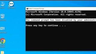 How To Deny Domain User To Access Command Prompt on All Computers Using Group Policy Win Server 2022