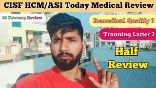 CISF ASIHCM 2022 Remedical Complete cisf hcm medical today review medical review 29 February