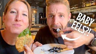 Spanish Food Tour in MURCIA Spain  - the BEST Tapas we ate Baby Eels??