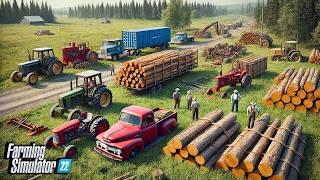 I Make Big Money In The Lumber Business  Farming Simulator 22