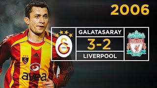 2006 - Galatasaray 3-2 Liverpool  Şampiyonlar Ligi Geniş Özet