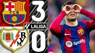  Barcelona vs. Rayo Vallecano 3-0 - Match Review La Liga 20232024