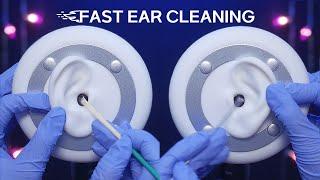 ASMR  ️FAST Ear Cleaning ️ Do you need Tingle? No Talking