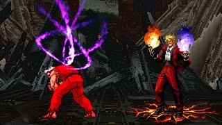 KOF Mugen Akuma Vs. Burning Rugal