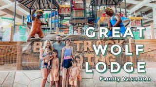 OUR EXPERIENCE AT GREAT WOLF LODGE  FAMILY VACATION WITH 5 KIDS