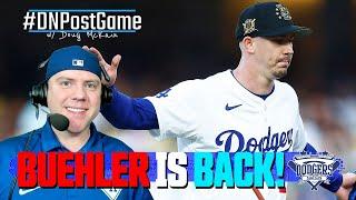 Walker Buehler is Back Kershaw Throw Bullpen Evan Phillips Update Dodgers Beat Reds