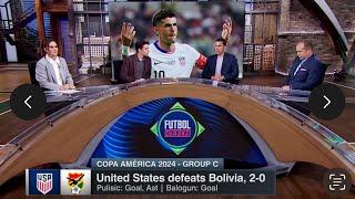 USMNT vs Bolivia reaction #futbolamericas #copamerica