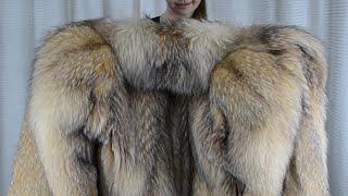 Fur coat fox with collar long  FursBerry  Venus in furs  ebay aliexpress fur coat