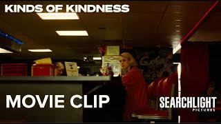 KINDS OF KINDNESS  That Woman Keeps Staring Clip  Searchlight Pictures