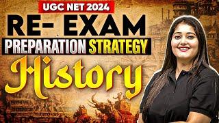 UGC NET 2024  Re- Exam Preparation Strategy - UGC NET History  Tips & Strategies  PW