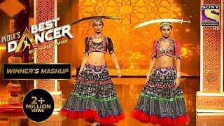 Saumya & Vartikas Stunning Folk Dance On Resham Ka Roomal  India’s Best Dancer 2Winners Mashup