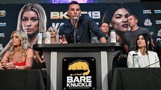 BKFC 19 Paige VanZant vs. Rachael Ostovich  Press Conference