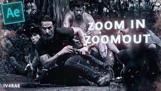 smooth zoom in & zoom out tutorial  after effects