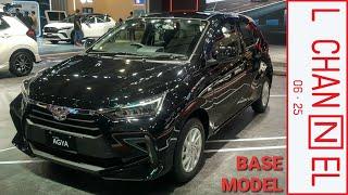 Spec Walkaround Toyota Agya G CVT A351 2023 - Indonesia