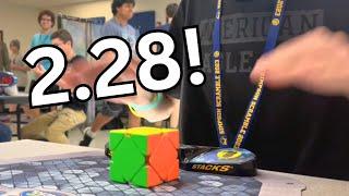 2.28 Official Skewb Average 17th in the World