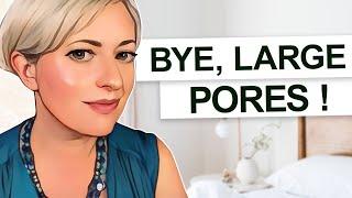 Large Pores Causes & Treatment. Skincare Routine for Open Enlarged Pores