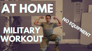 At Home Military Workout  Getting Ready for Basic Training  Basic Training Exercises No Equipment