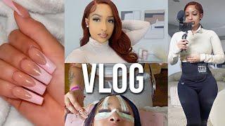 MAINTENANCE VLOG Hair Lashes Nails Workout PR Unboxing & More