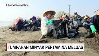 Tumpahan Minyak Pertamina Meluas