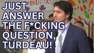 Trudeau Fails To Answer Simple Question ‍️
