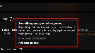 How to Fix Forza Horizon 5 Installation Error Code 0x00000001 On Xbox App Windows 11 & 10