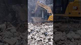  CAT 352 Next Gen Demolition Site Stuttgart 2024.  #caterpillar #demolition  #excavator