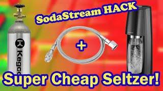 Never Pay to make Seltzer water again in the long run Sodamod Sodastream