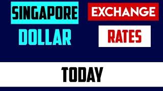 Singapore Dollar Forex Trading Rates Today 19 July 2024  Latest Market Updates SGD