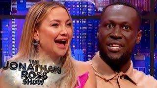 Stormzy Asks Kate Hudson How Sex Scenes Work  The Jonathan Ross Show