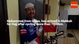 Haji bersepeda dari China Subhanallah