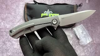 Knife Green Thorn Cannabis Vegas M390.