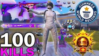 100 KILLS NEW SEASON BEST AGGRESSIVE RUSH GAMEPLAYSolo Vs Squad  PUBG Mobile