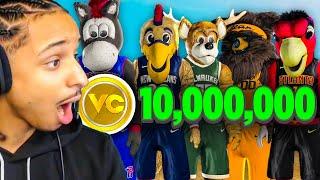 Spending 7 Million VC on Mascots NBA 2K22 After HITTING LEVEL 40 FASTEST WAYS to EARN VC EASILY