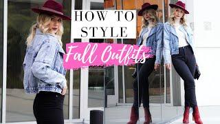 HOW TO STYLE FALL FASHION- CASUAL & OFFICE OUTFIT IDEAS