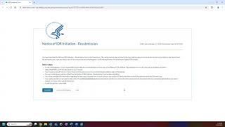 No Surprises Act Notice of IDR Initiation - Resubmission Web Form Demo
