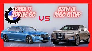 BMW IX M60 2022  BMW i7 2022 Video & Specs Comparison