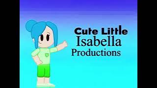 Cute Little Isabella Productions Logos 1989-2000 2013-2014